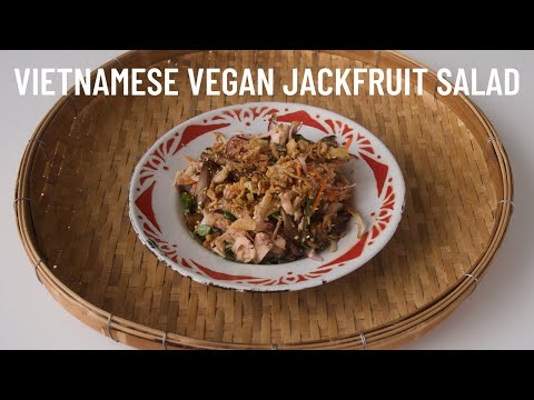Vietnamese Vegan Jackfruit salad | Gỏi Mít Chay