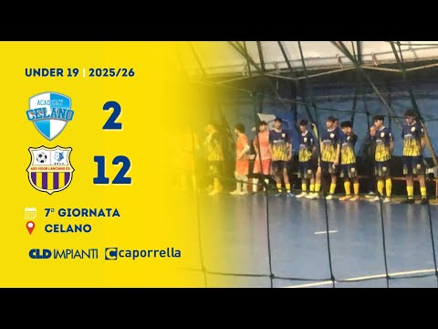 U19 | Academy Celano - Vigor Lanciano 2-12 (Gol & Highlights) | 7ª Giornata 2025/2026