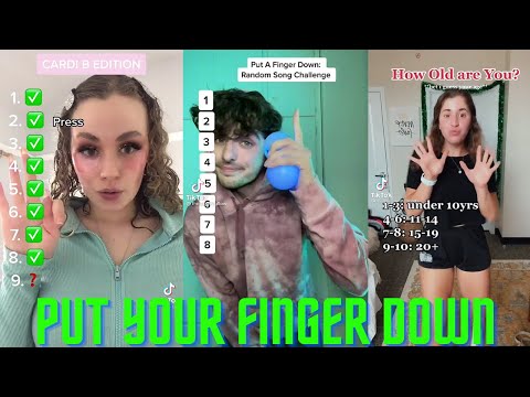 Put Your Finger Down If You Know The Song 🖐️ TikTok Complilation