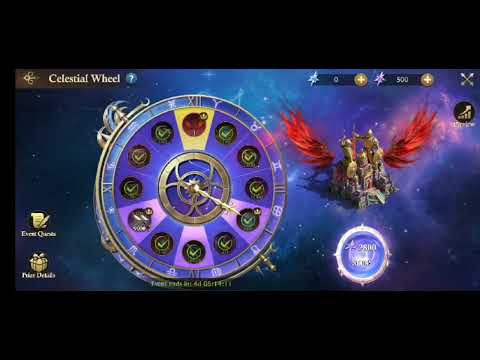 Guns Of Glory GOG Celestial Wheel Event!!!