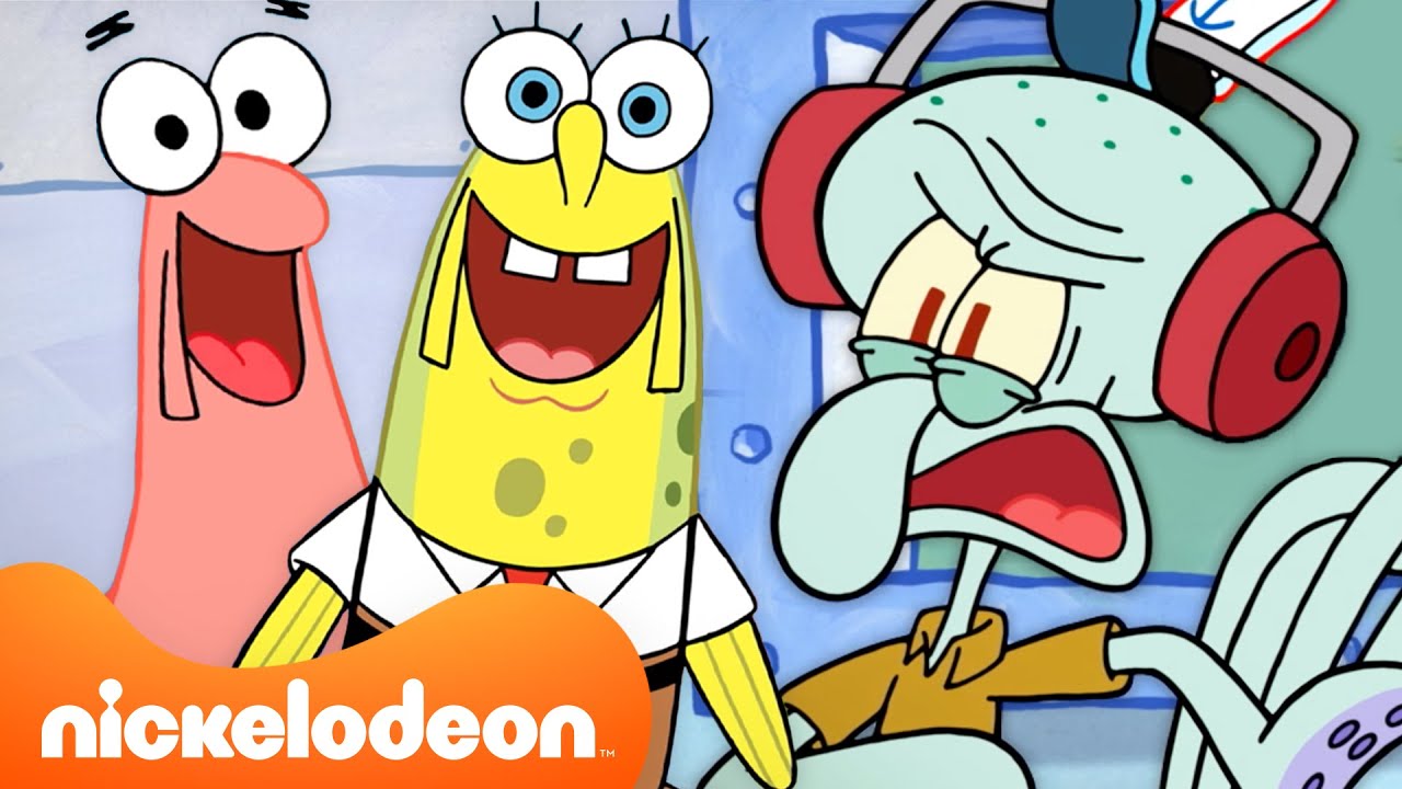 SpongeBob and Patrick Becomes an Anchovies! 🐟 | SpongeBob SquarePants | Nickelodeon UK