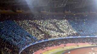 preview picture of video 'Napoli Manchester City inno champions league e coreografia stadio'