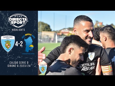 Calcio Serie D Gir. G - Sassari Latte Dolce - Costa Orientale Sarda 4-2 (Highlights)