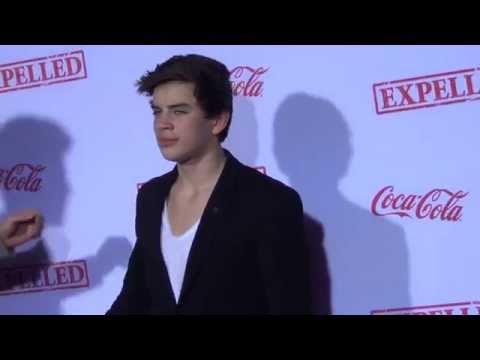 Hayes Grier arriving to Expelled Premiere @HayesGrier