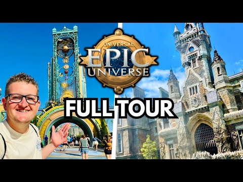 Universal Epic Universe - FIRST VISIT - ALL RIDES & FULL TOUR!