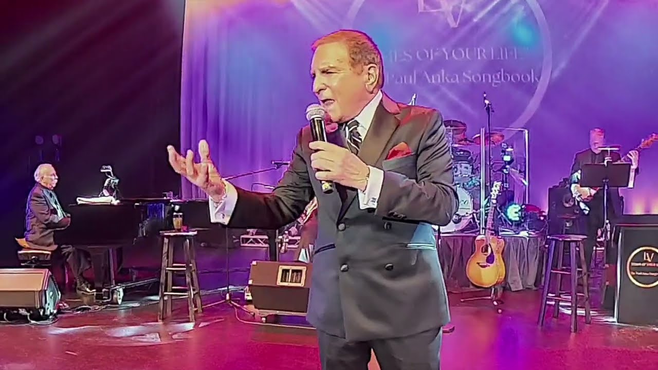 Promotional video thumbnail 1 for The Paul Anka Songbook Tribute Show & Variety Jazz Singer