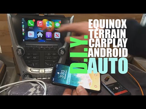 How to add CarPlay and Android Auto to 2010 - 2017 Chevy Equinox and GMC Terrain