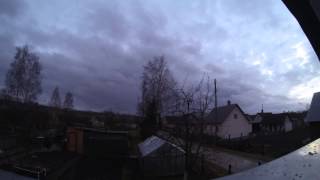 preview picture of video 'Daugavpils sunset. Timelapse. December 23, 2013'