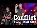 Conflict - Live Exeter Cavern 15.07.2023