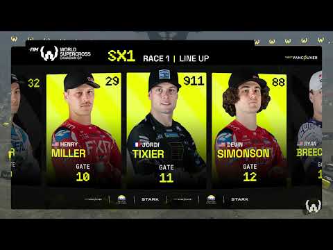 2025 FIM World Supercross (WSX) | Canadian GP, Vancouver | Round 2