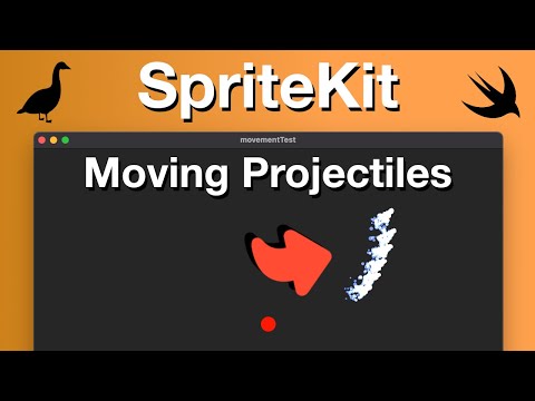 5. SpriteKit Moving Projectiles - Diablo 2 D2 style game