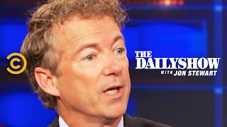 The Daily Show - Rand Paul Pt. 1