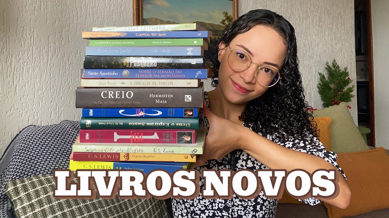 Livros novos na estante: teologia, literatura e educação