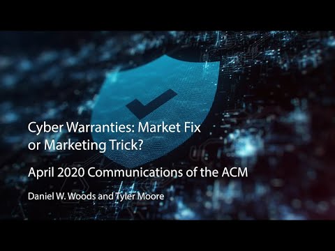 CACM Apr. 2020 - Cyber Warranties