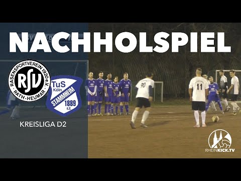 Torreiche Achterbahnfahrt im Nachholspiel | RSV Rath-Heumar II – TuS Stammheim II (Kreisliga D2)