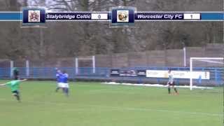 preview picture of video 'Stalybridge Celtic 0 Worcester City 2'