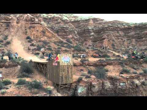 Kelly McGarry Slams hard at Red Bull Rampage on the Canyon Gap