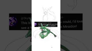 Rayquaza as human #pokemon