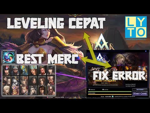 Cara FIX Error, Leveling And Merc Yang Bagus Buat di Awal Game - Atlantica Rebirth Indonesia