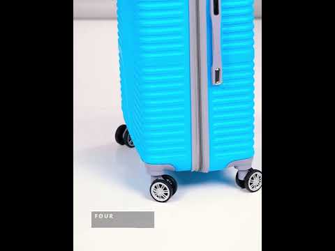 Kandel London Hard Sided ABS and PC 4 Wheel Spinner, Unbreakable