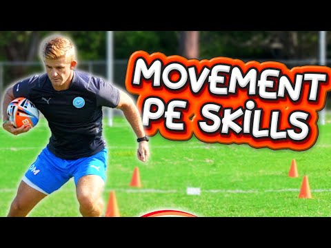 Fundamental PE movement & locomotion drills.
