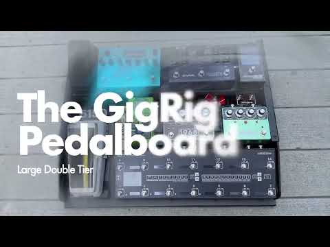 The GigRig Pedalboard (Large Double Tier)