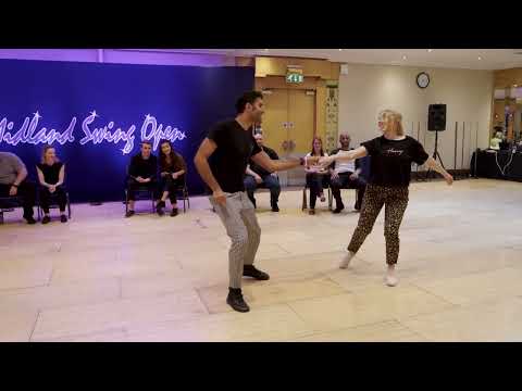 Alon Samuel & Ellen Dacombe - Strictly Open Finals - Midland Swing Open 2022