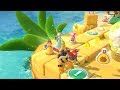 Super Mario Party Partner Party 195 Watermelon Walkabout Luigi Rosalina Vs Mario Peach