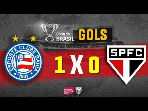Gol de Bahia 1 x 0 São Paulo, Copa do Brasil