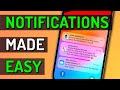 How To Use Notifications On IPhone PROPERLY