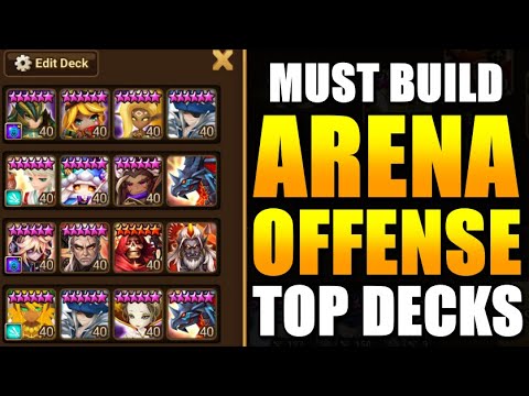 Build These Decks To Climb In ARENA (No LD5*) In Summoners War