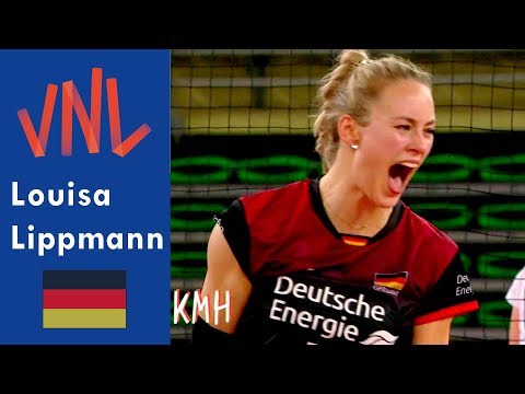 Louisa LIPPMANN (All points GER-BEL VNL)
