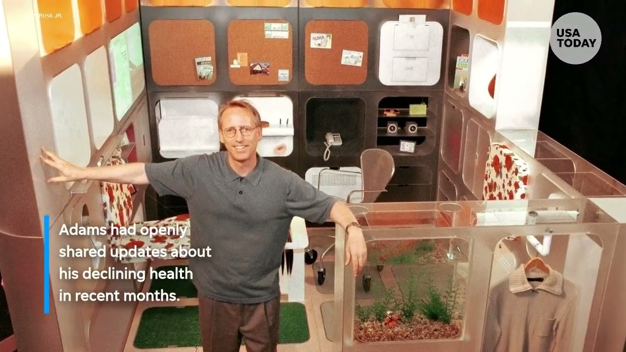 'Dilbert' cartoonist Scott Adams dies after prostate cancer battle