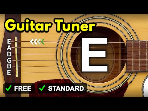 Guitar Tuner - Tune Standard Guitar Online - E A D G B E