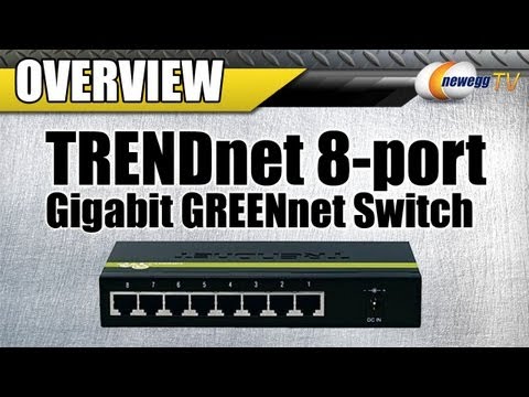 Šakotuvas Jungiklis TRENDnet TPE-TG80G video