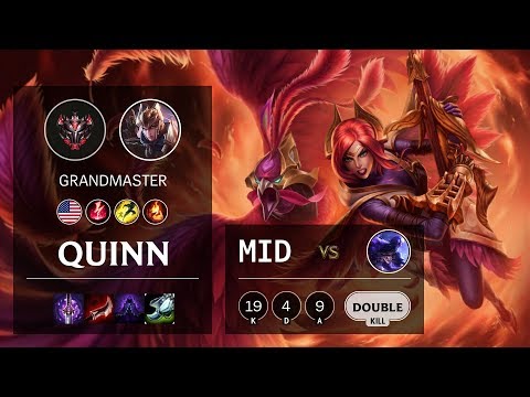 Quinn Mid vs Ryze - NA Grandmaster Patch 10.8