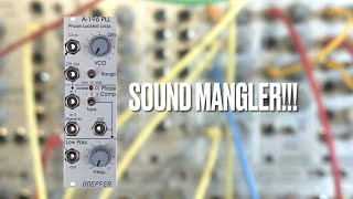 Video thumbnail for Doepfer A-196 PLL: glitchy and dirty sound designer! by Chip Tüna Sound Workshop
