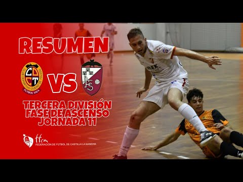 Resumen Gelovisión Ciudad de Toledo FS - Albacete FS (2-2). Jornada 11. Fase de ascenso.