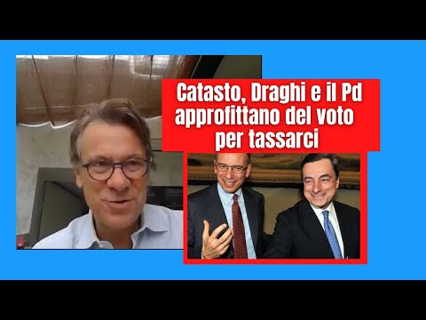 Zuppa di Porro 6 ott 2021 - Catasto, Draghi e il Pd approfittano del voto per tassarci