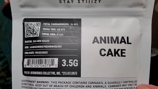 Animal Cake - Stiiizy strain review