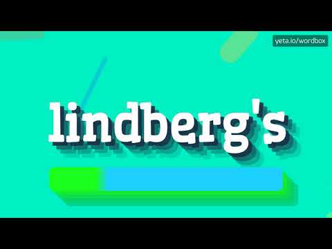 HOW PRONOUNCE LINDBERG'S! (BEST QUALITY VOICES)