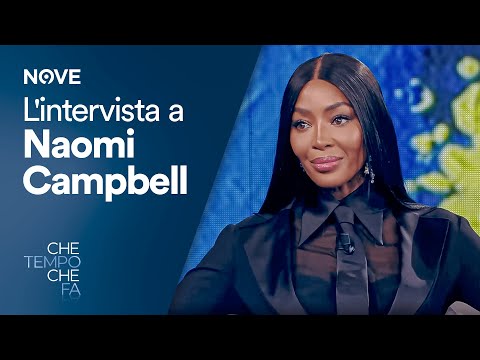Che tempo che fa | L'intervista a Naomi Campbell