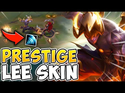 LEE SIN GOT A NEW PRESTIGE SKIN!! LIGHTBRINGER LEE SIN IS SO COOL! - League of Legends