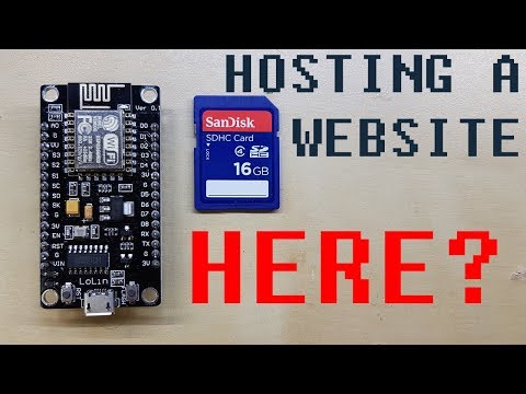 Webserver with ESP8266 - 12E
