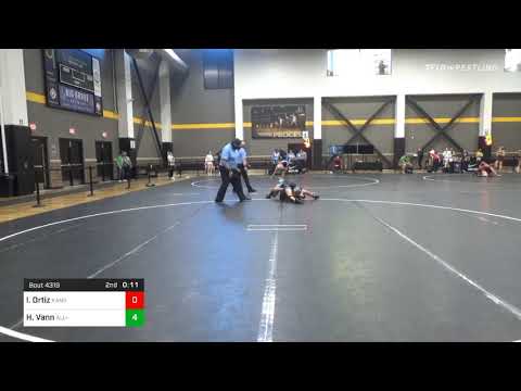 117 Lbs Consolation - Isabell Ortiz, Kansas Vs Haley Vann, All-Phase Wrestling Club