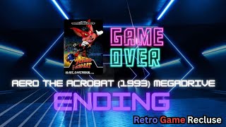 Aero the Acrobat (1993) Sega Megadrive Genesis ending [Retro Gaming]