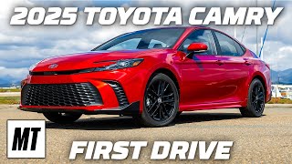 2025 Toyota Camry First Drive: The King of Sedans Just Got a Lot More Fun | MotorTrend