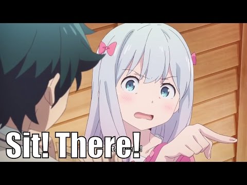 Sit! There! - Eromanga Sensei | Scene