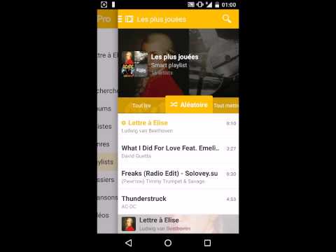 PlayerPro Skin Flatty Yellow Video