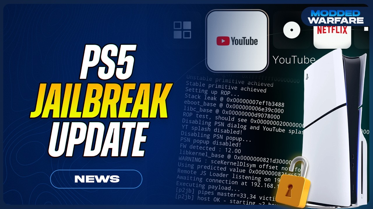 PS5 Jailbreak News: P2JB Updates, Load times cut in half, kstuff 12.70 Released & More!